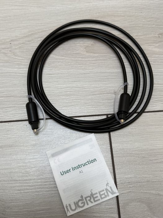 Кабель toslink optical audio cable tm ugreen 2m