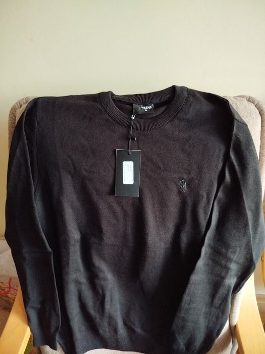 Sweter męski czarny marki Weens