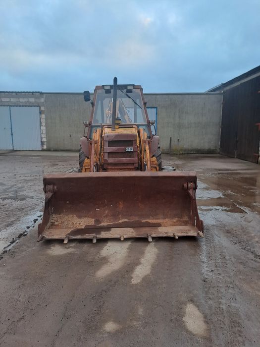 Koparko Ładowarka Case 580 Super K 4x4 Teleskop Łyżko Szczęka