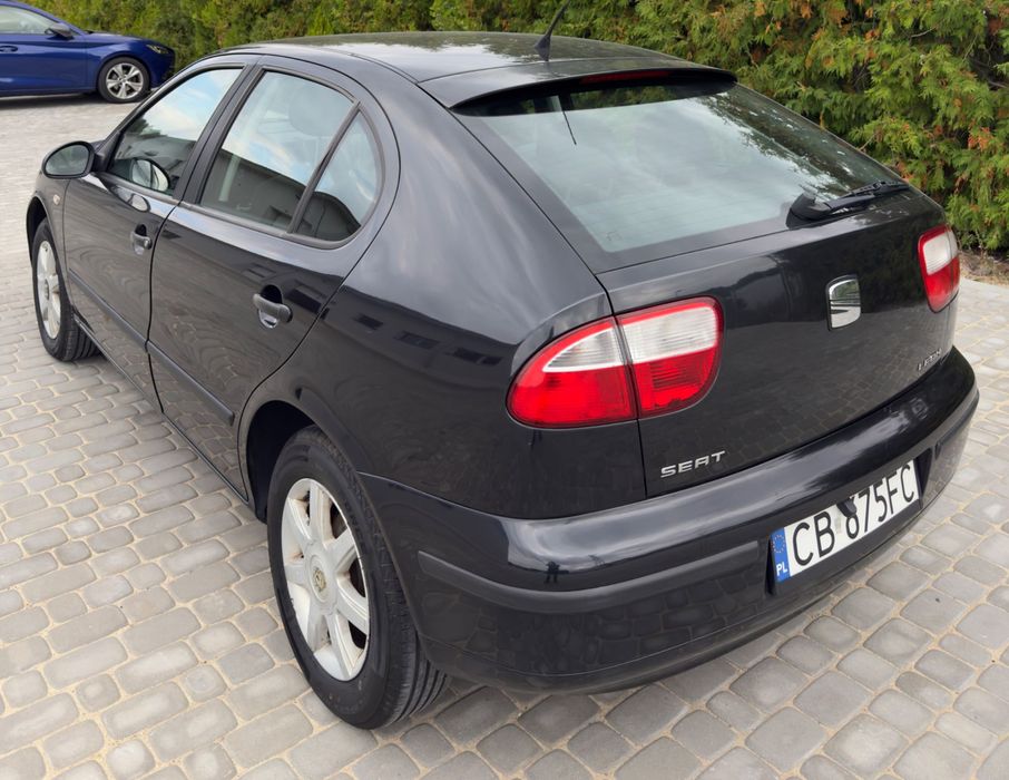 Seat Leon Hatchback 2004 rok 1.6 16V 105 km, Benzyna + gaz