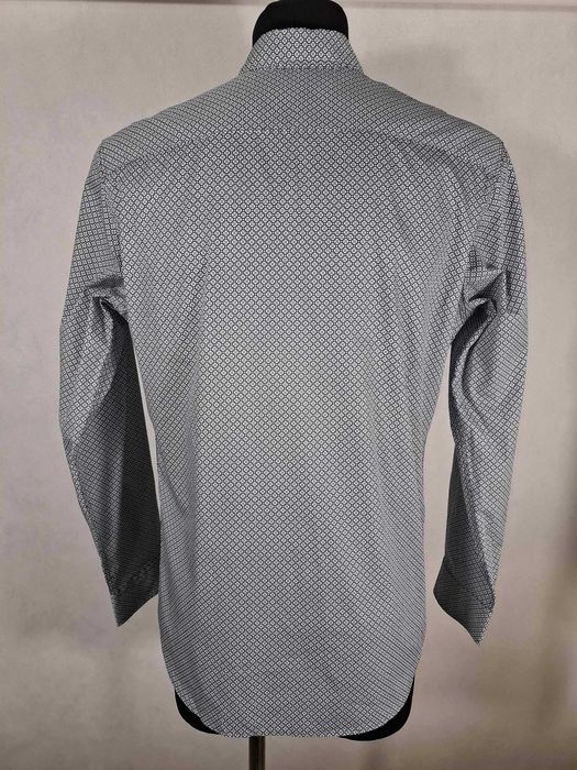 SELECTED HOMME Slim Nowa Koszula Męska L 42 Oryginalna Bawełna 100%