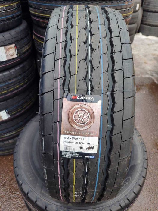 Літня шина Lassa Transway 3+ 235/65 R16C 121/119R, усі розміри 26 рік!!!