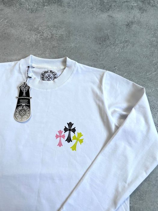 Лонгслив Chrome Hearts Sunflowers оверсайз