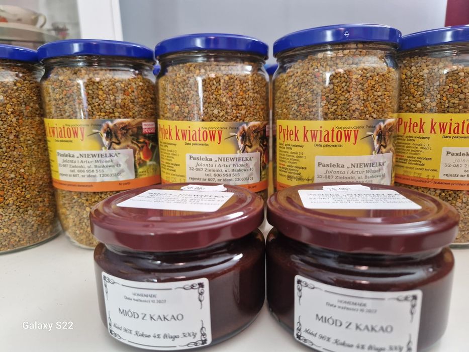 Prawdziwe miody miód z własnej pasieki