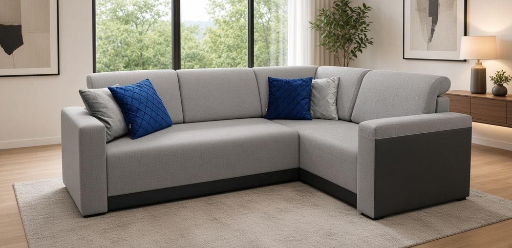Sofa narożna narożnik jak nowy wersalka kanapa łóżko dowóz transport dowóz