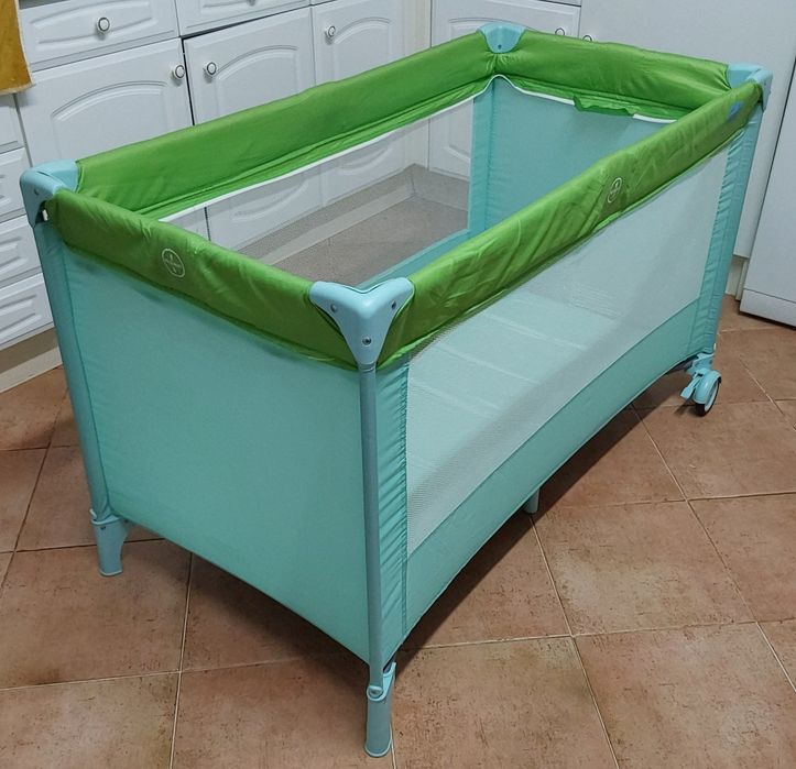CAMA PARQUE ZIPPY BEBÉ DE VIAGEM. Casa Quarto Sala Cozinha Campismo Viagens.