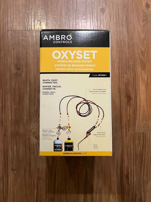 Ambro Controls Oxyset Mobile Brazing System