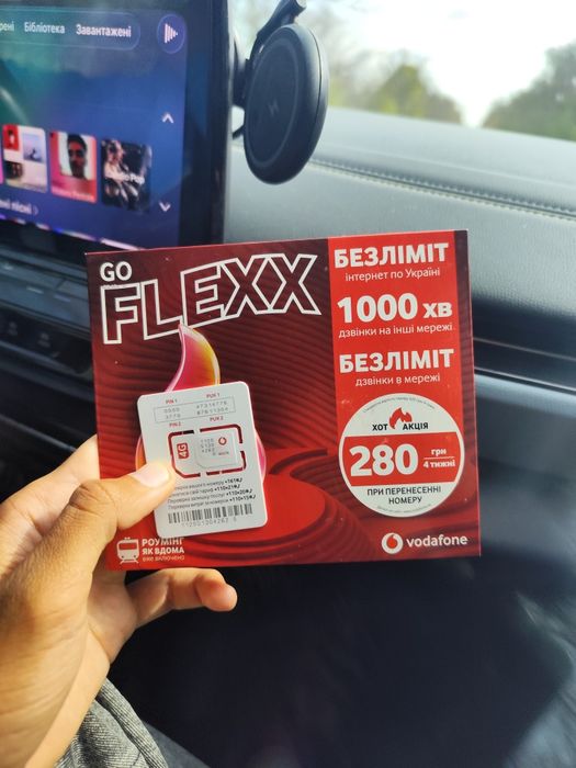 Стартовый пакет / Стартовий пакет Vodafone (Водафон) новая сим карта сімка