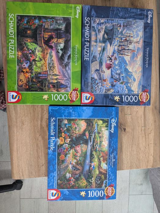 Zestaw puzzle 1000 el Schmidt Disney