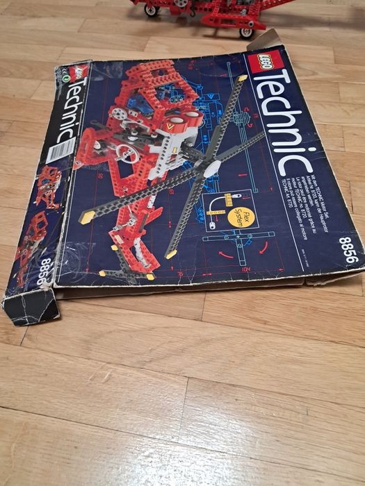Lego Technic 8856 czerwony helikopter