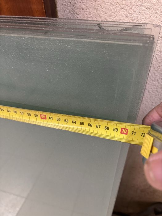 Vidro 3mm fosco varios