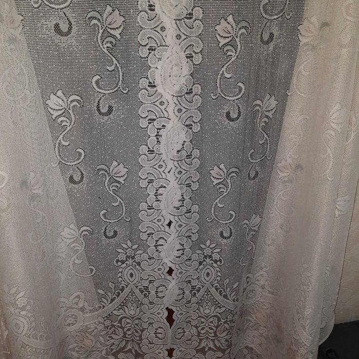 Тюль для кухні Ш 2м ×  В 2.6 м Штора Фіранки