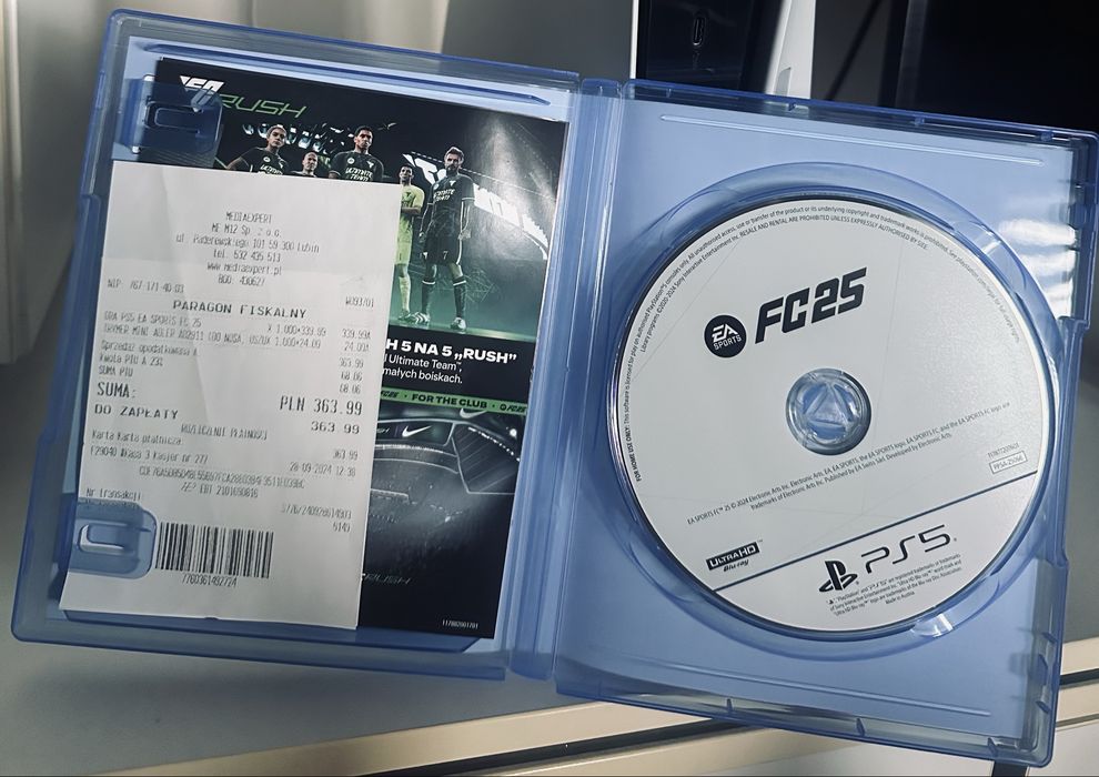Gra fc25 na ps5