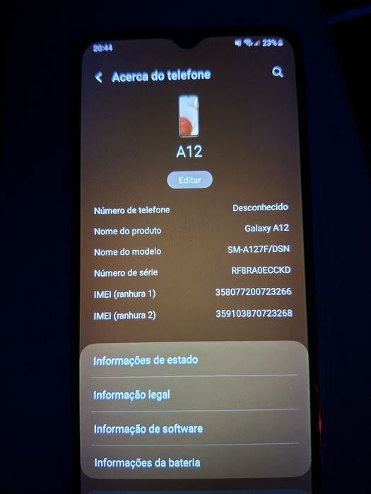 Samsung A12 128Gb