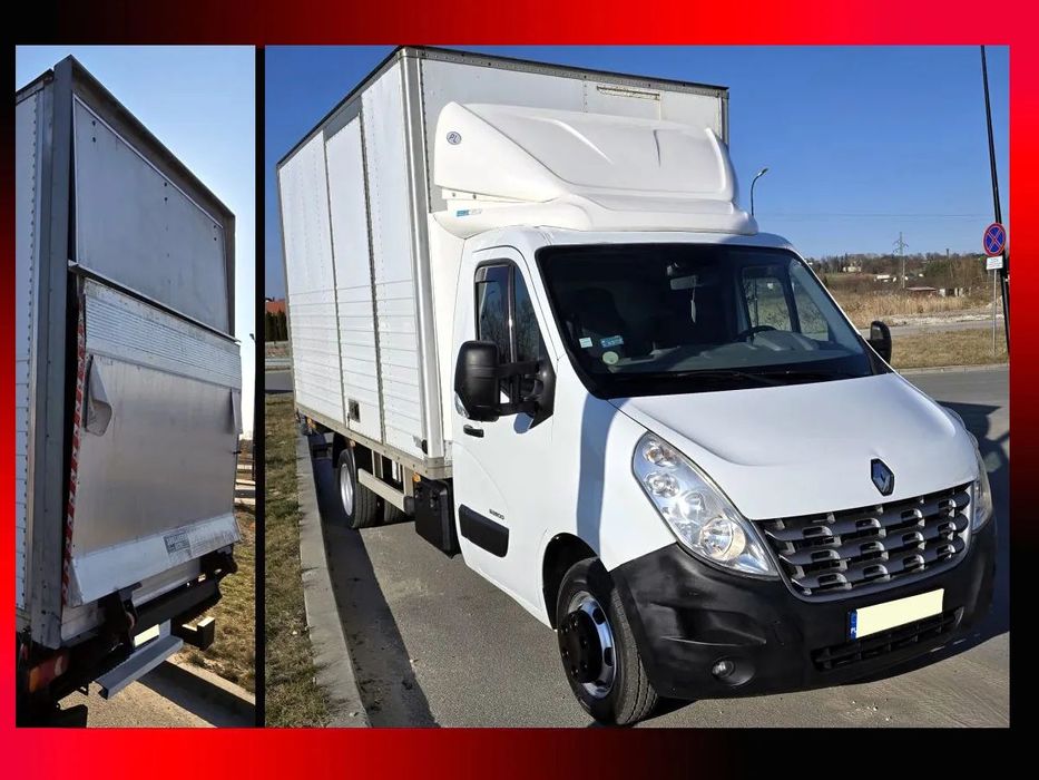 Renault Master  2.3 - 146 KM – BLIŹNIAKI, Winda, Kontener, Climatronic, Tempomat, Navi