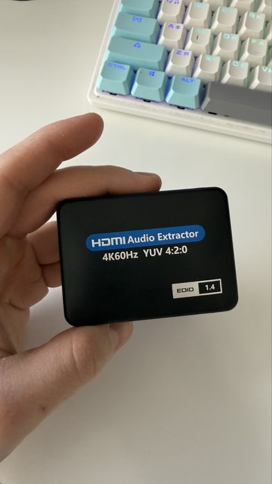 Конвертер HDMI Audio Extractor HDMI на HDMI + SPDIF / 3.5 jack