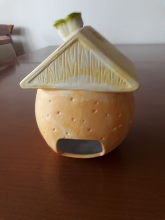 Lampion domek na świeczki