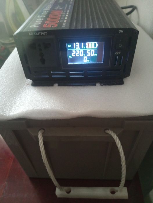 Инвектор+акамулятор 200amp