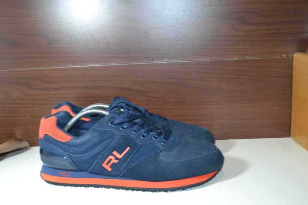 polo ralph lauren 44-45р кроссовки кожаные оригинал