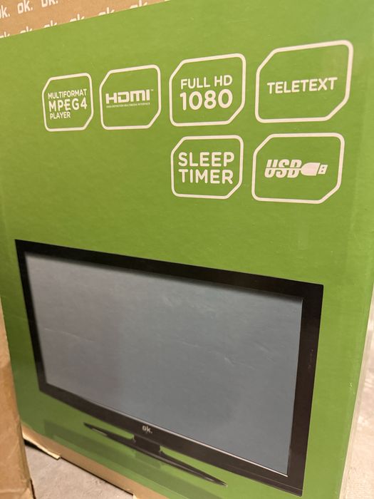 TV OK 32” FHD como nova!