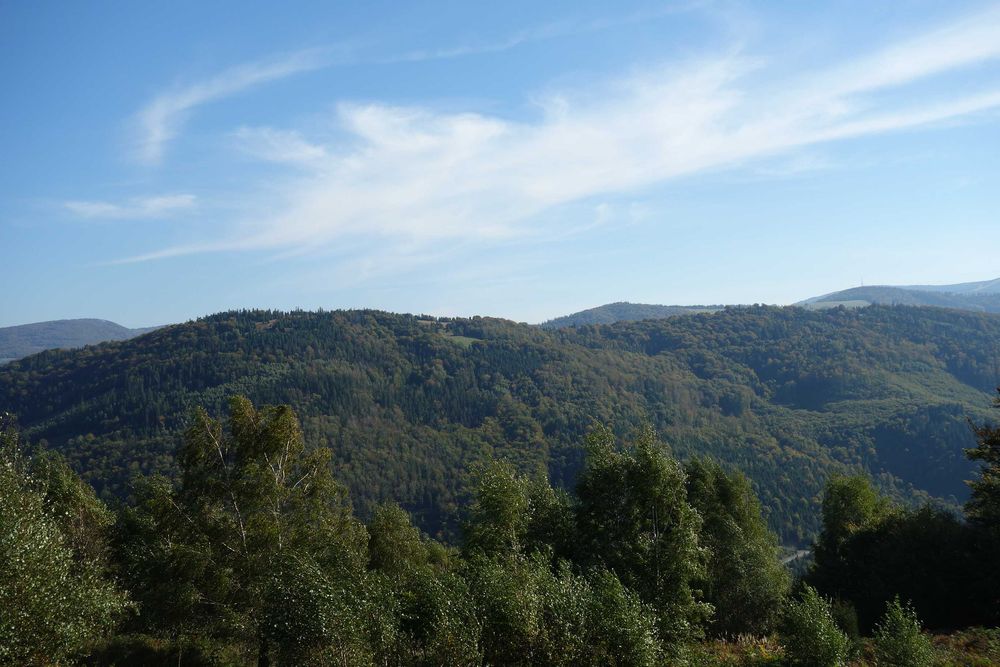 Brenna 2,53 ha inwestycyjna piękna panorama gór pod zabudowe