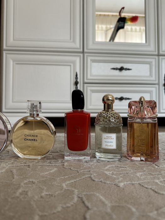 Парфумована вода з особистої колекції (ChaпeІ, Dior та ін.)