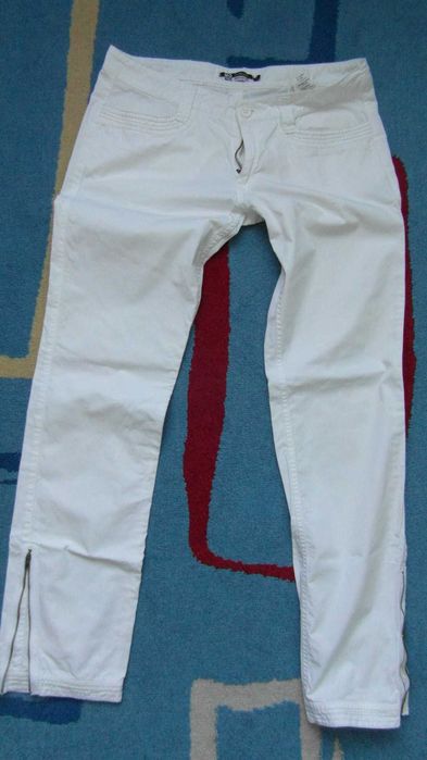 Damskie spodnie _BIG STAR - Agnes Pants / Biel_ rozmiar 29/32_fajne