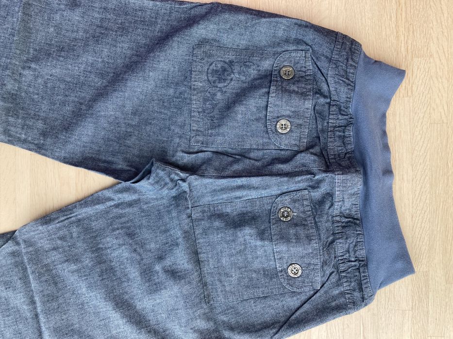 Spodnie ciążowe jeansy ciążowe 9 Fashion S