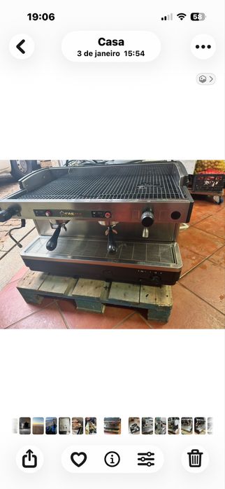 Máquina Café dois grupos