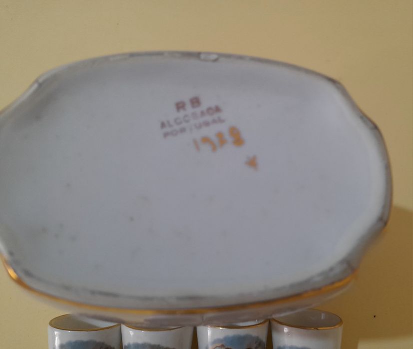 Vinho do Porto ,Conjunto Garrafa e Copos