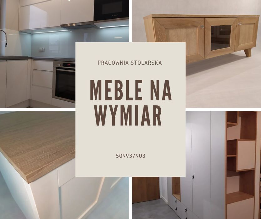 Meble na wymiar, szafy, kuchnie, łazienki