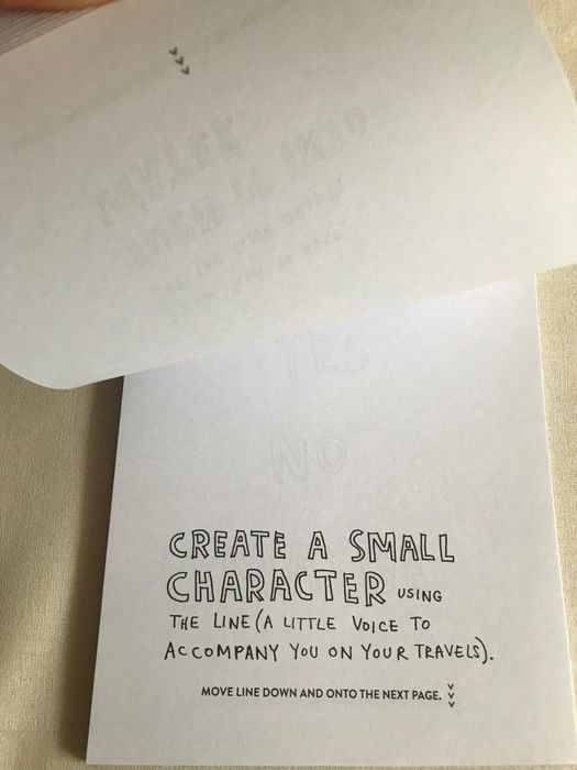 Livro The Line de Keri Smith