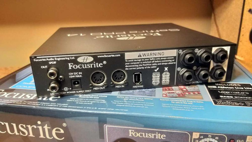 NOWY Focusrite Saffire Pro 14