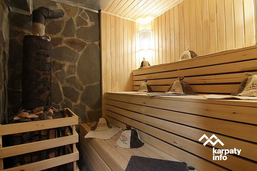 Котедж "Хата Зустріч" с.Поляниця (Буковель). Чан, Сауна.