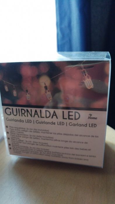 Luzes led casamento