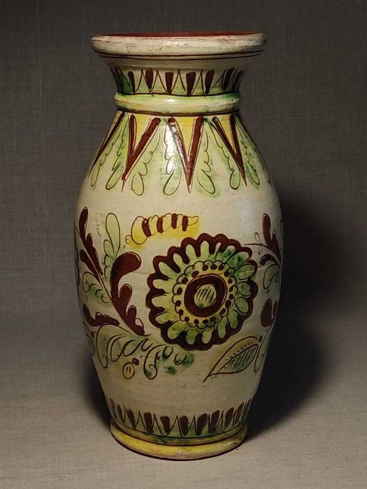 СТАРИННЫЕ ваза кувшин графин Косовская роспись Керамика Майолика СССР