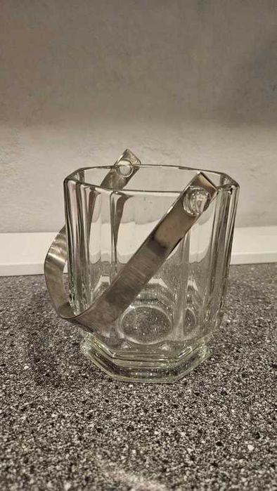Wiaderko szklane do serwowania kostek lodu H&M Home