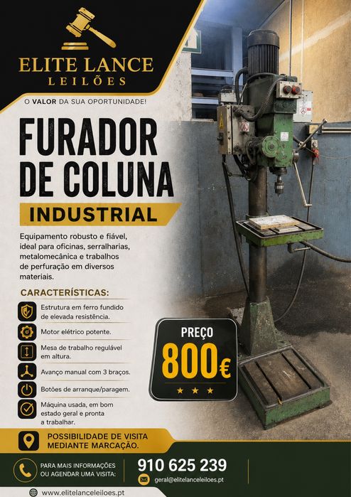 Furador de coluna