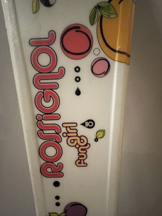 Narty Rossignol 130 z wiazaniami rossignol