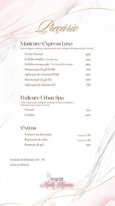 Manicure ao domicílio