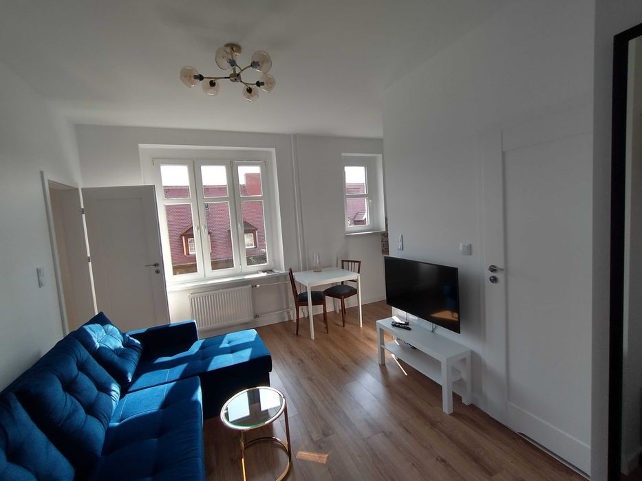 Słoneczne dwupokojowe mieszkanie / Sunny two-bedroom flat / Katowice centrum (ENG)