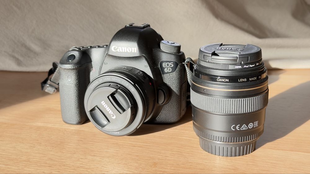 Canon 6d + EF 50mm + EF 85mm