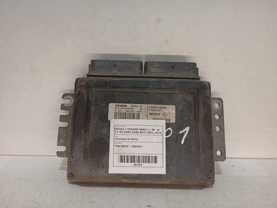 Centralina motor / ECU RENAULT Megane I (BA0/1_)