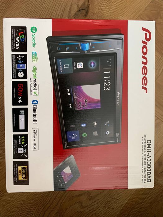 Nowe Radio samochodowe Pioneer DMH-A3300DAB