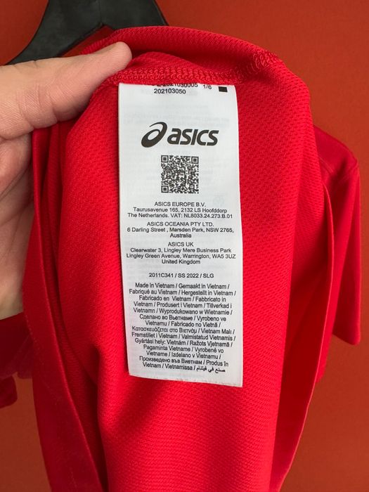 ASICS Оригінал чоловіча спортивна футболка розмір M