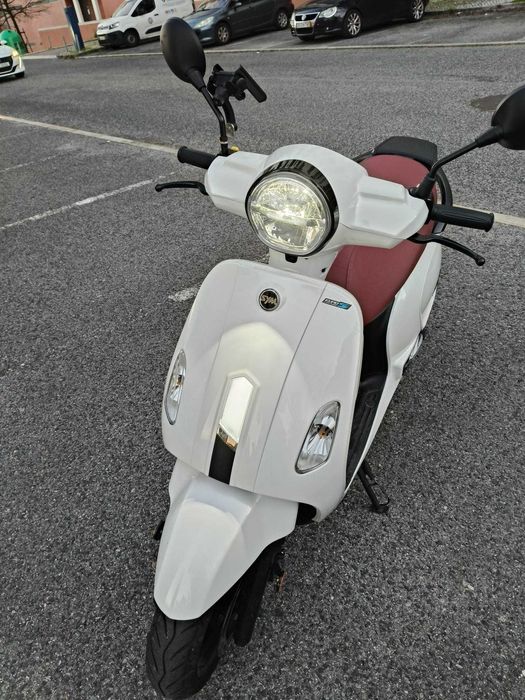 Scooter Sym Fiddle - como nova (dentro da garantia)