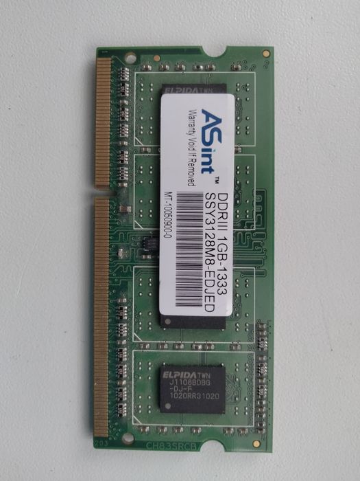 Оперативная память для ноутбука SoDIMM DDR3 (L) 8Gb. 4Gb. 2 Gb. 1 Gb.