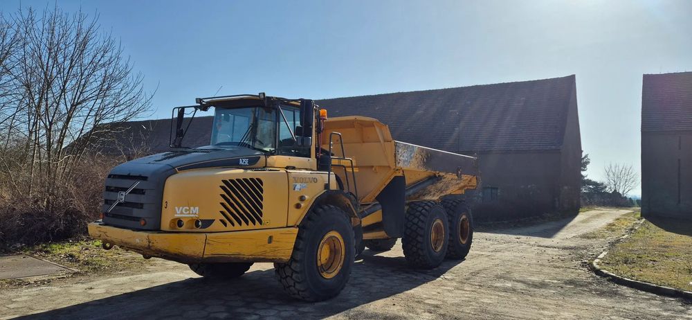 Volvo A25 E  Wozidło technologiczne Volvo A25 E sprowadzone gotowe do pracy