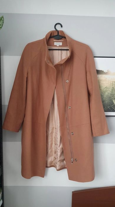 Wiosenny płaszcz z wełny Solar rozm. 38