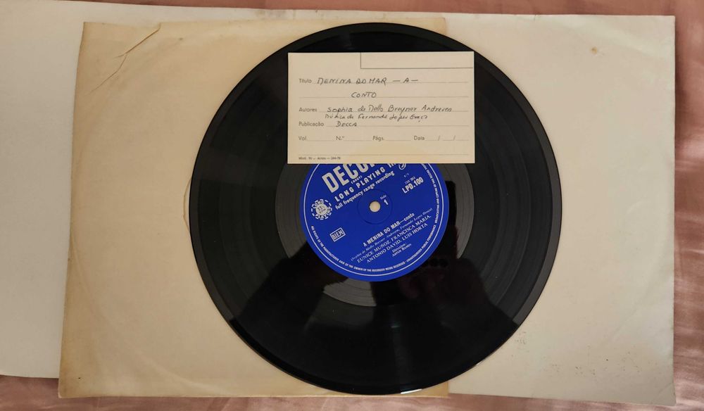 Sophia De Mello Breyner & F. Lopes Graça- A Menina Do Mar [EP, 1961]